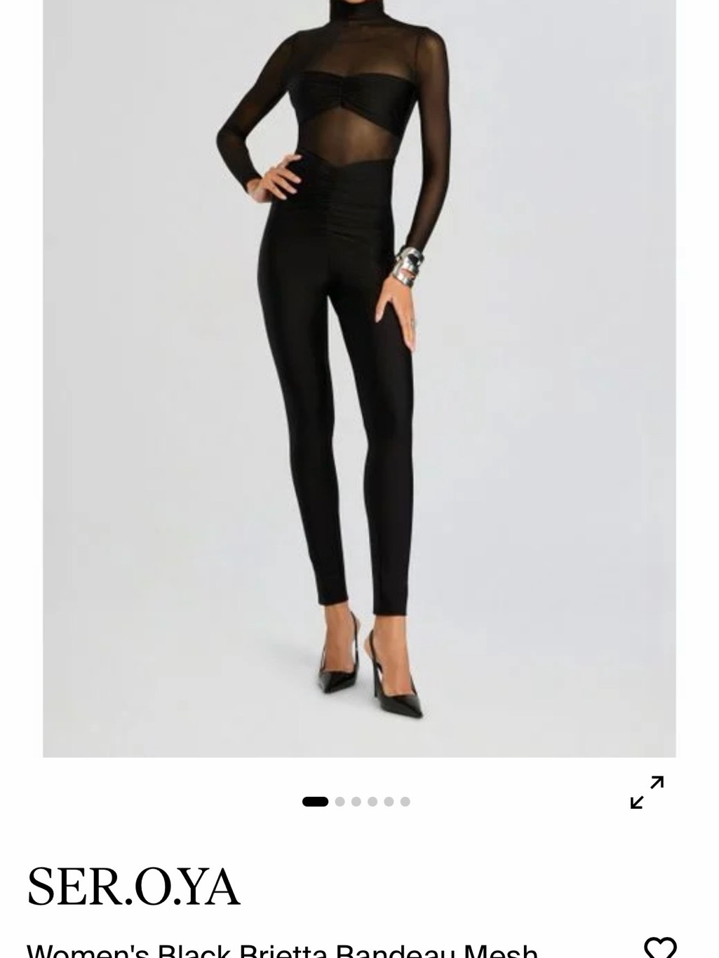 Ser.O.Ya Women's Black High-Waist Ponte Leggings